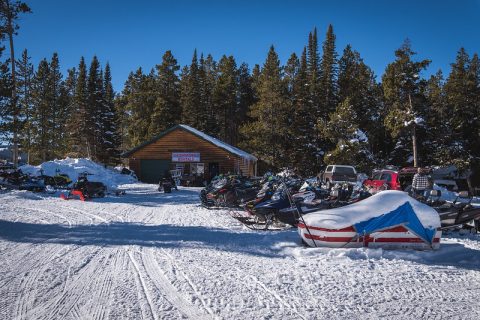 Bear Lodge in the Winter