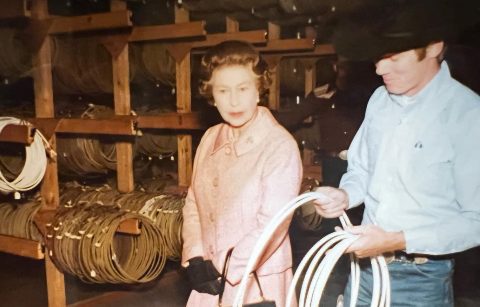 Queen Elizabeth at King's Saddlery