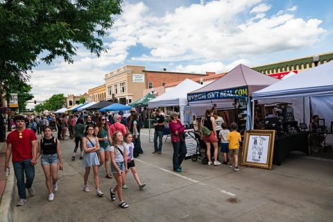 Family fun at Sheridan's 3rd Thursday Street Festival